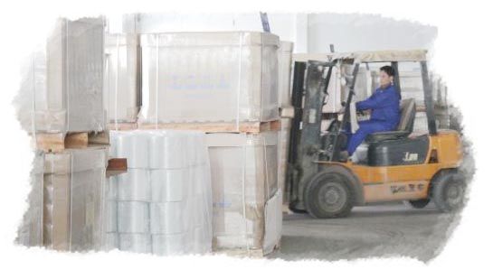 Spray up roving